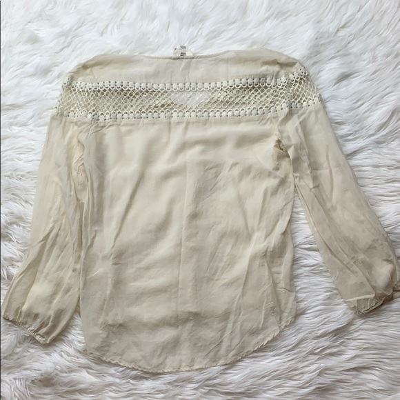 Quicksilver Collection silk lace top - Picture 5 of 5